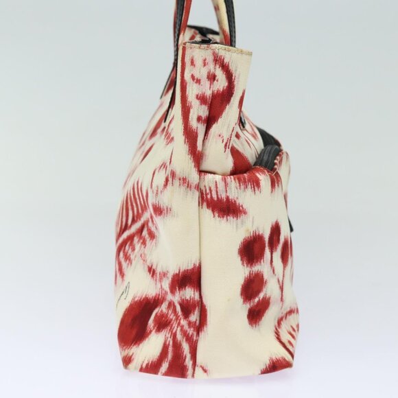 Gucci Nylon Outlet Red and Cream Handbag - Picture 3 of 11